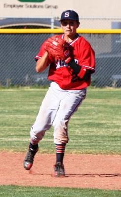 Shortstop getting his feet in a good position to throw